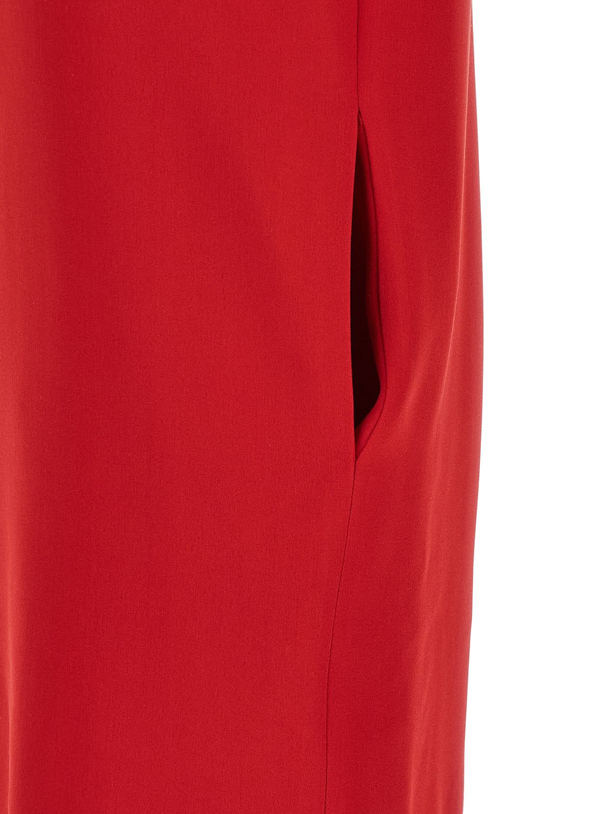 Valentino Garavani Kleid aus Stoff in Rot
