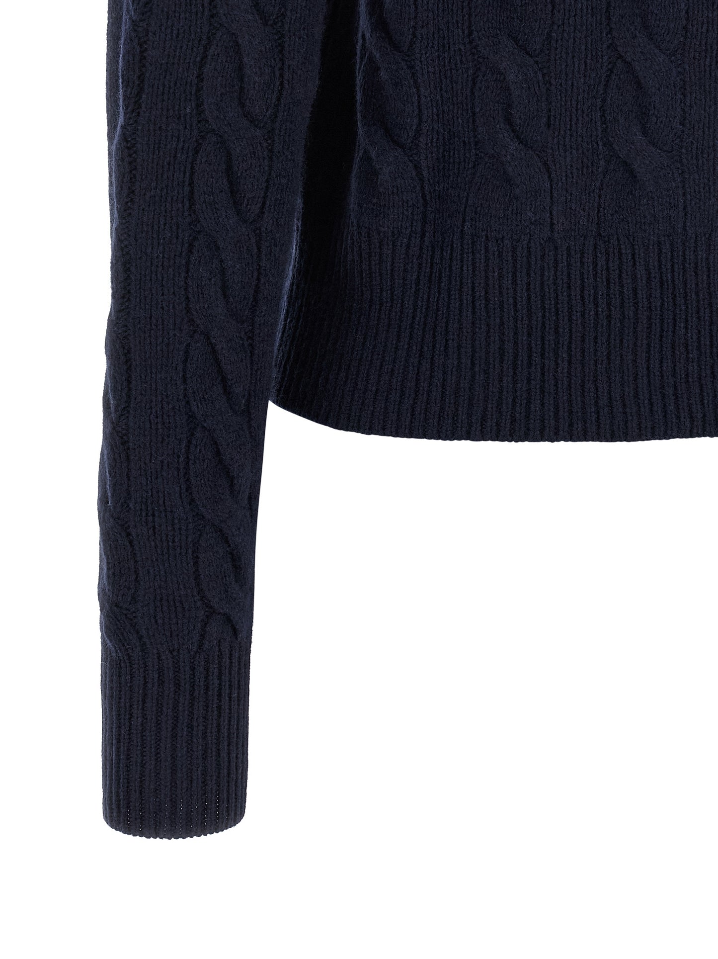 Polo Ralph Lauren Blauer Wollcardigan