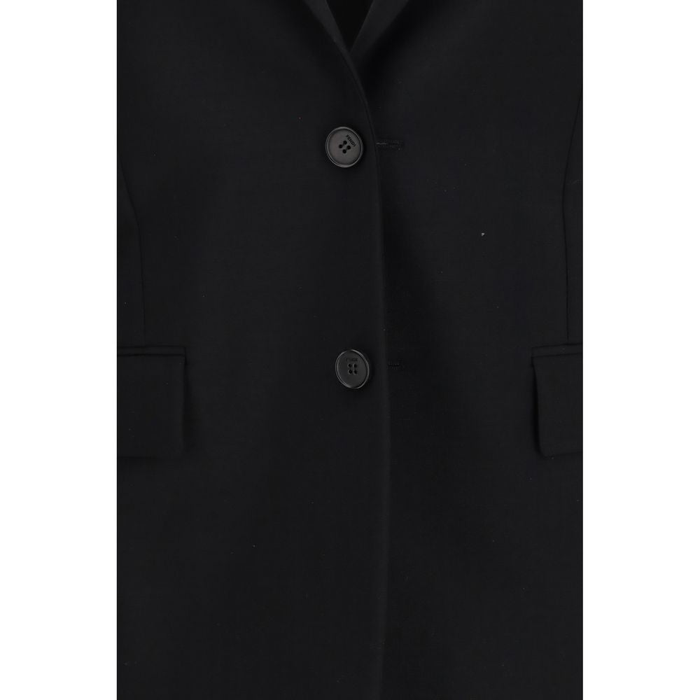 Fendi Mohair Blazer – Black