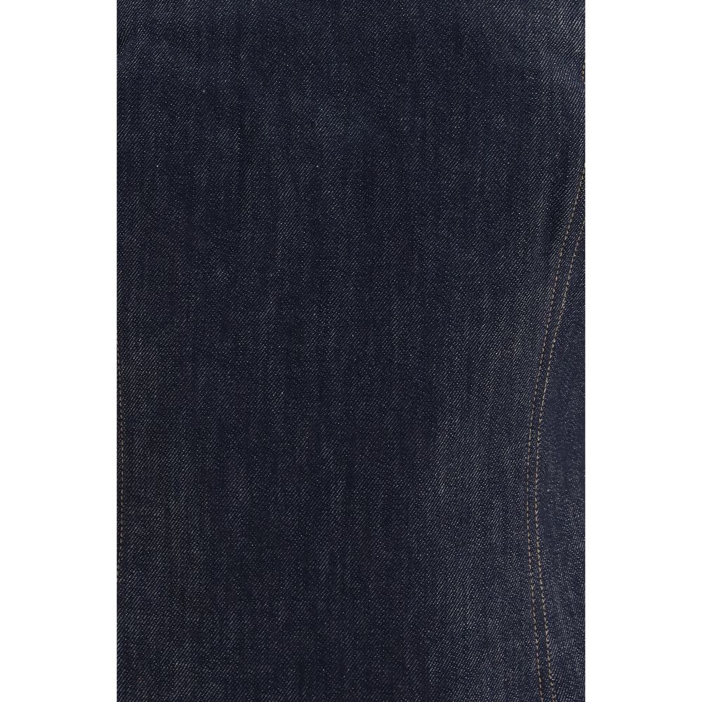 Brunello Cucinelli Blauer Baumwollbody