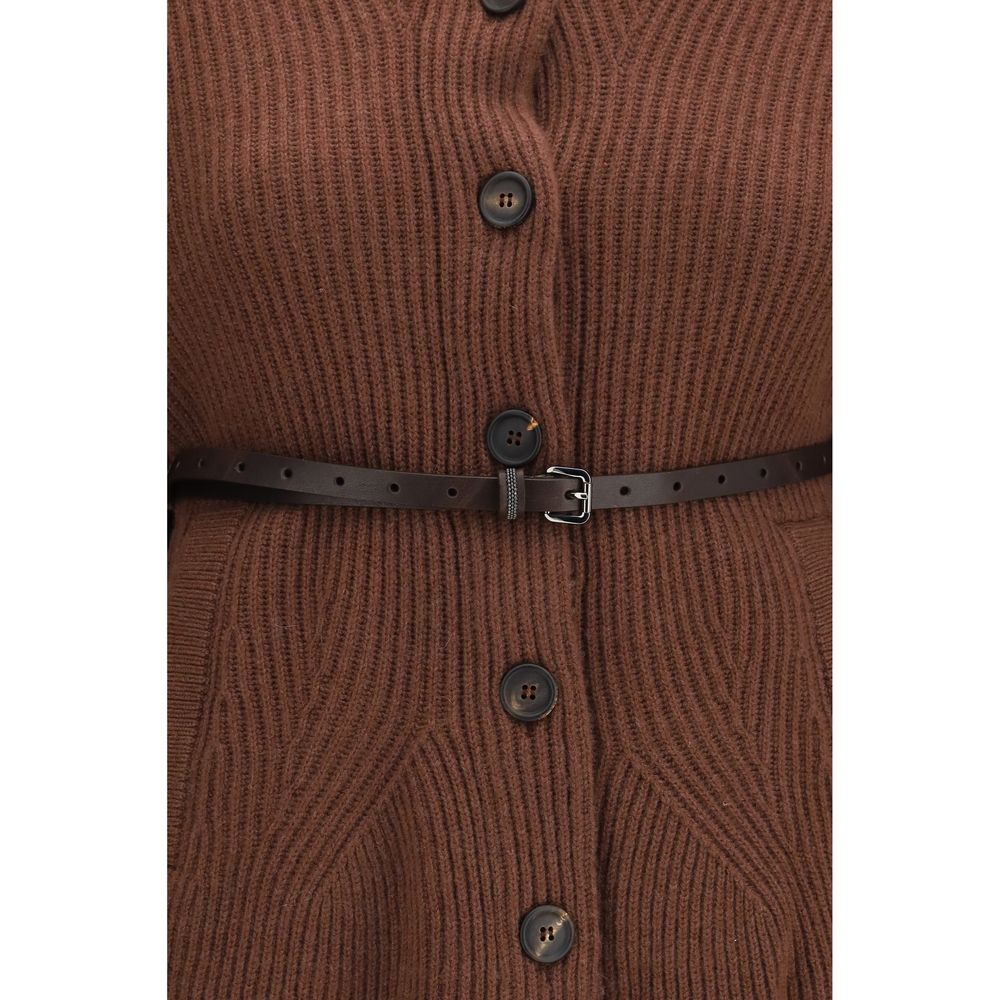 Brunello Cucinelli Gürtel aus Leder in Braun – Produktansicht 3 | Arca Lucia