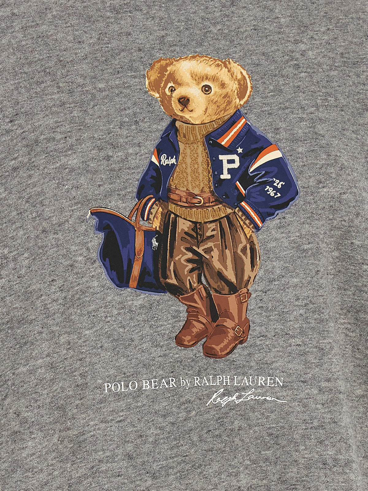 Polo Ralph Lauren Grey Cotton Sweater