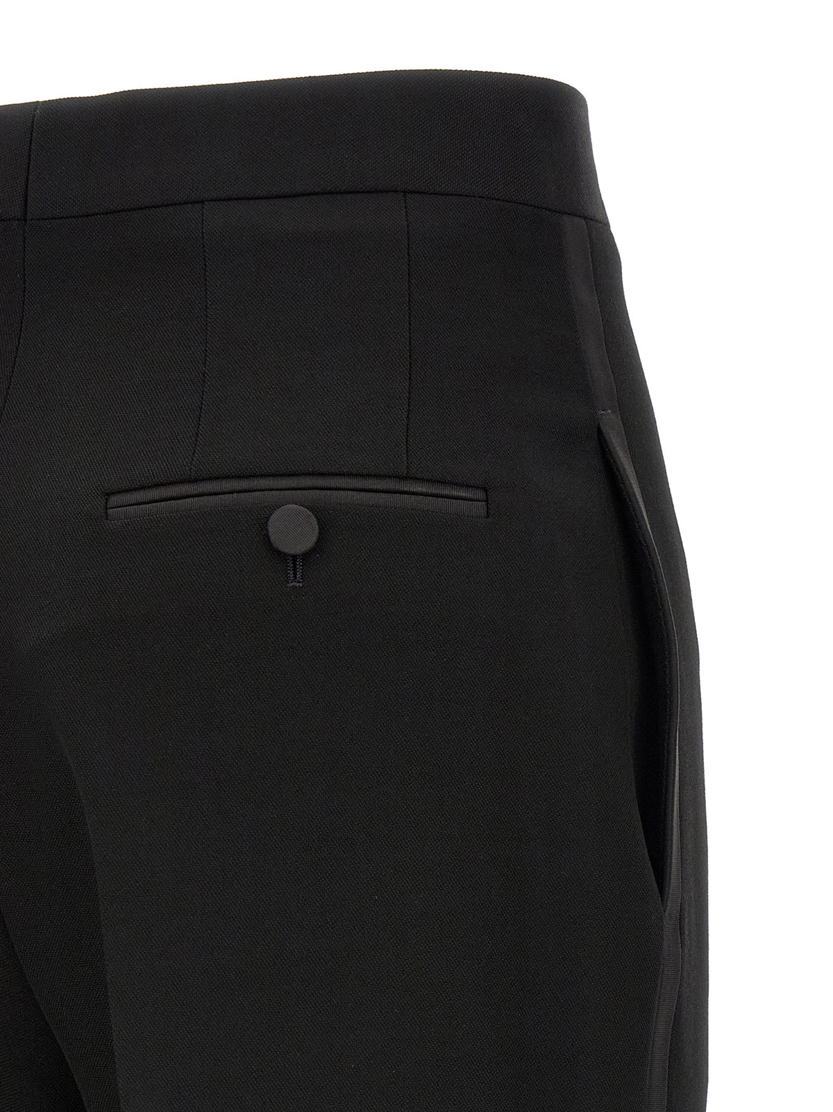 Tom Ford Pantaloni in Lana – Nero