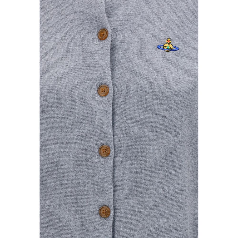 Vivienne Westwood Grauer Baumwollcardigan