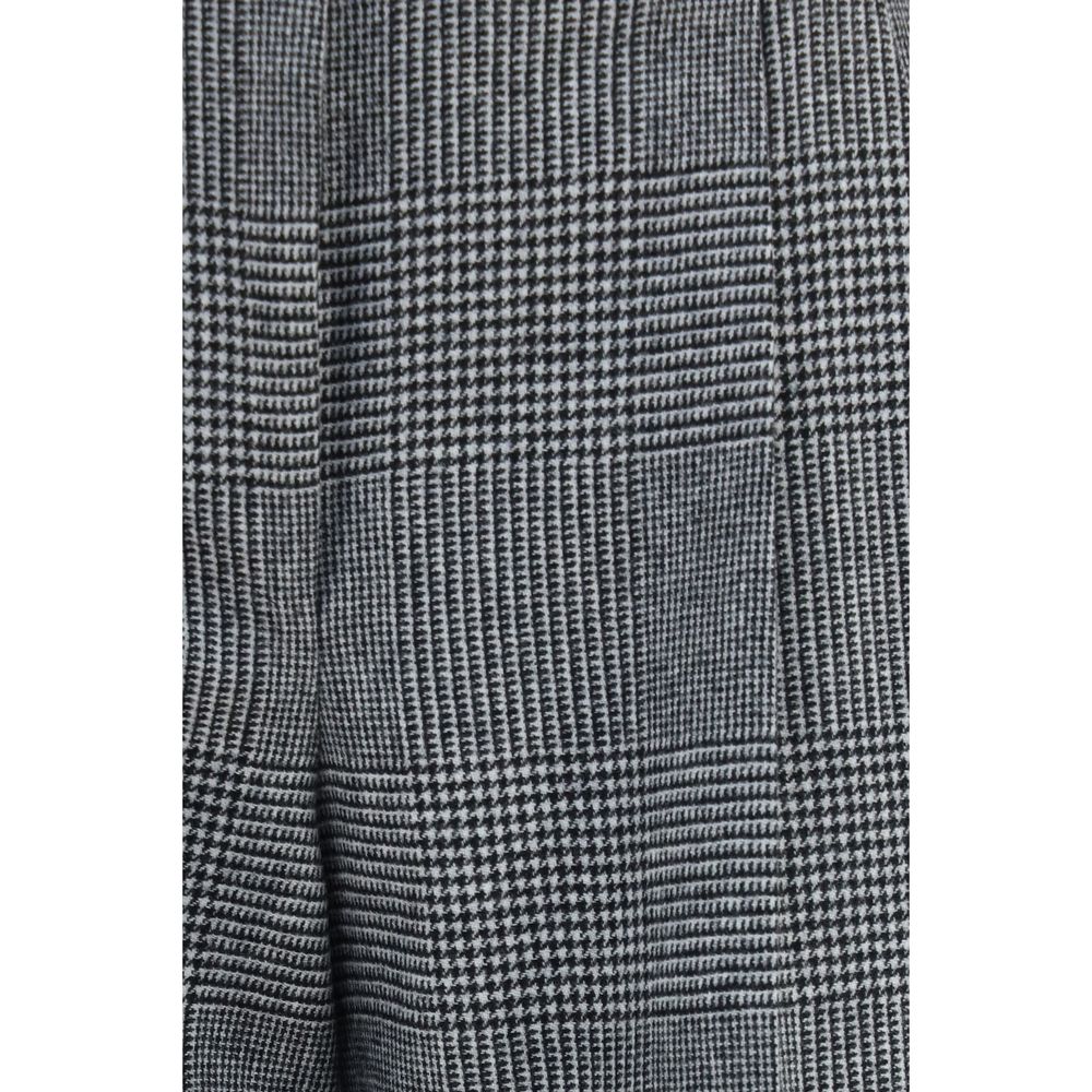 Dolce & Gabbana Graue Hose aus Wolle Ovis Aries