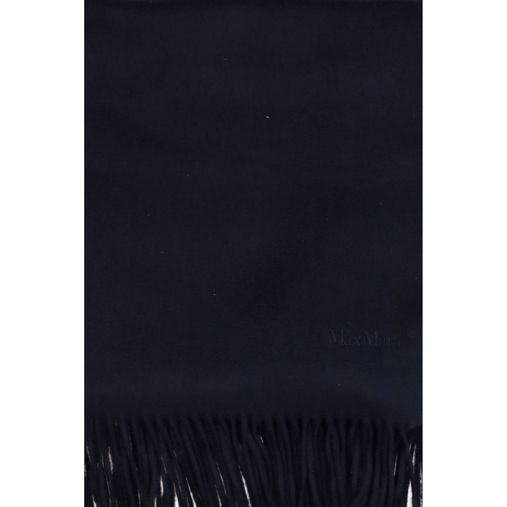 Max Mara Sciarpa in Cashmere – Blu