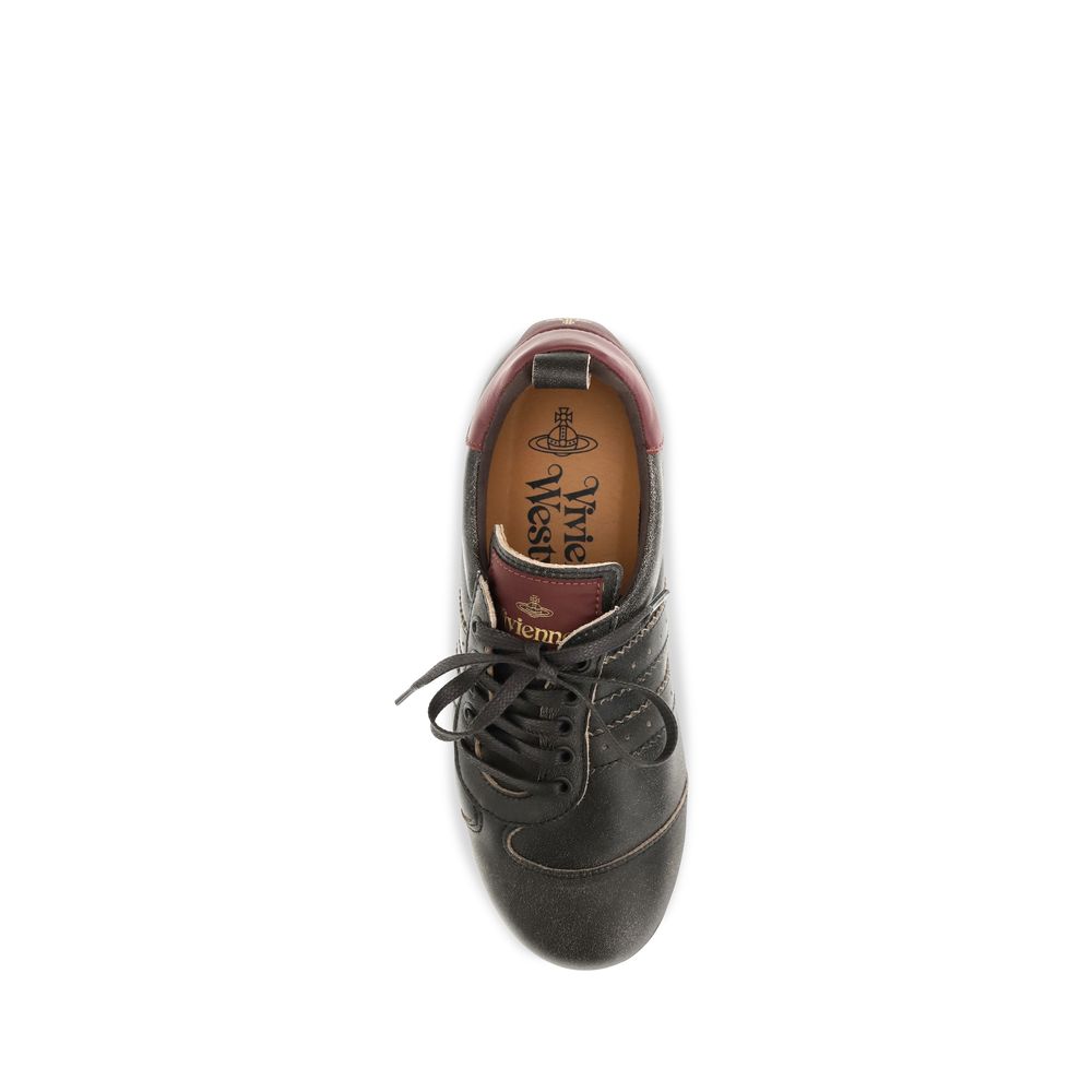 Vivienne Westwood Schwarze Bos Taurus Kalbsleder-Sneakers