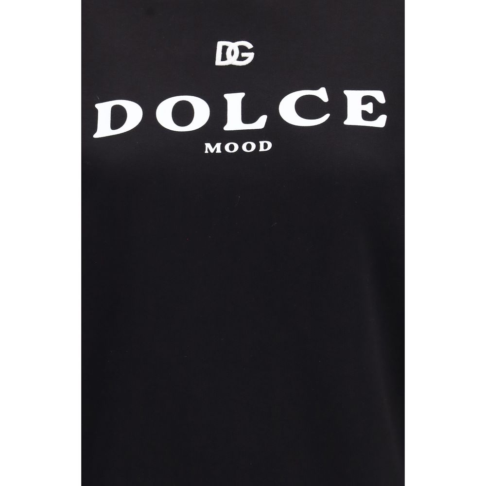 Dolce & Gabbana Schwarzer Baumwoll-Sweatshirt