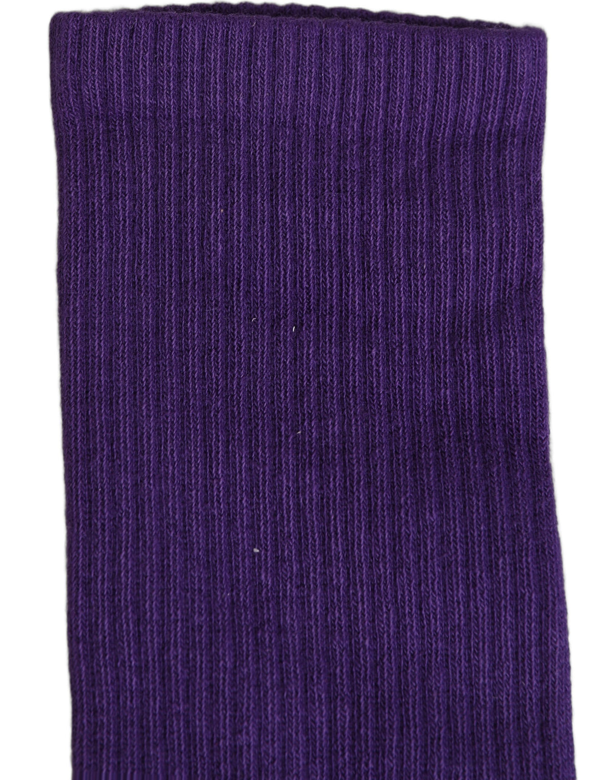 Dolce & Gabbana Purple Cotton Mid-Calf Socks