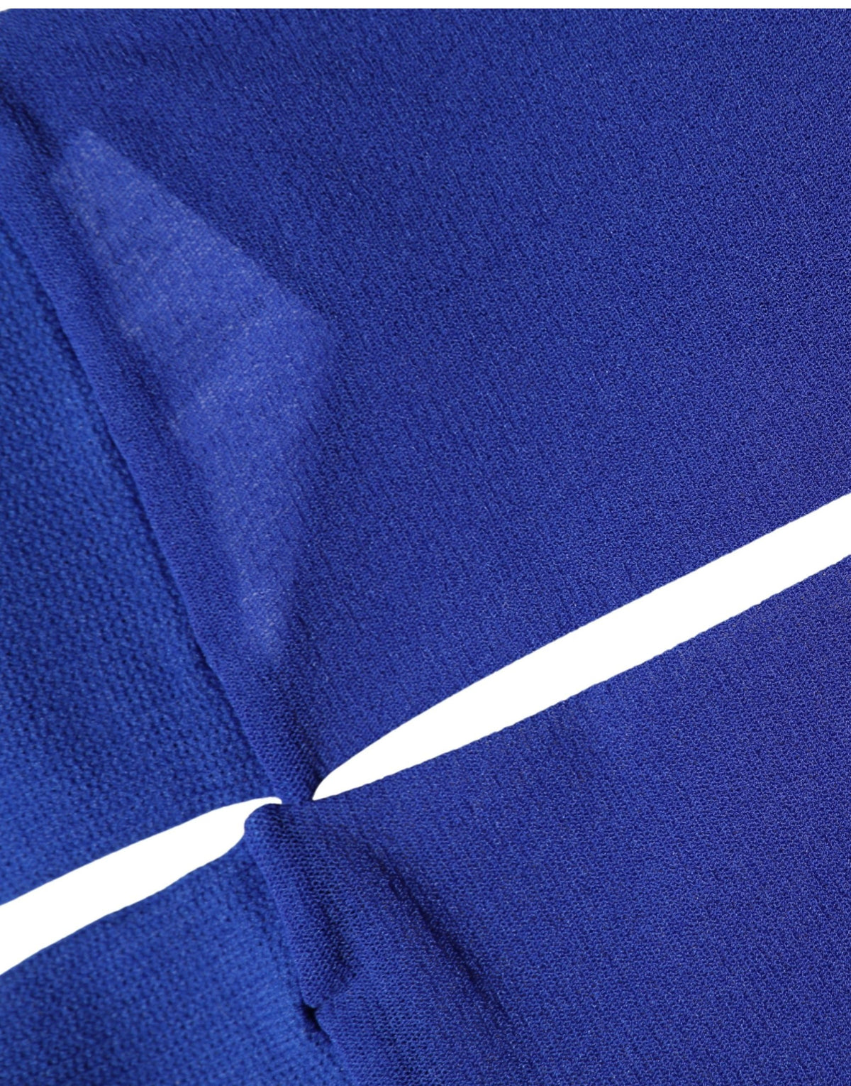 Dolce & Gabbana Royal Blue Nylon Sheer Mid-Calf Socks