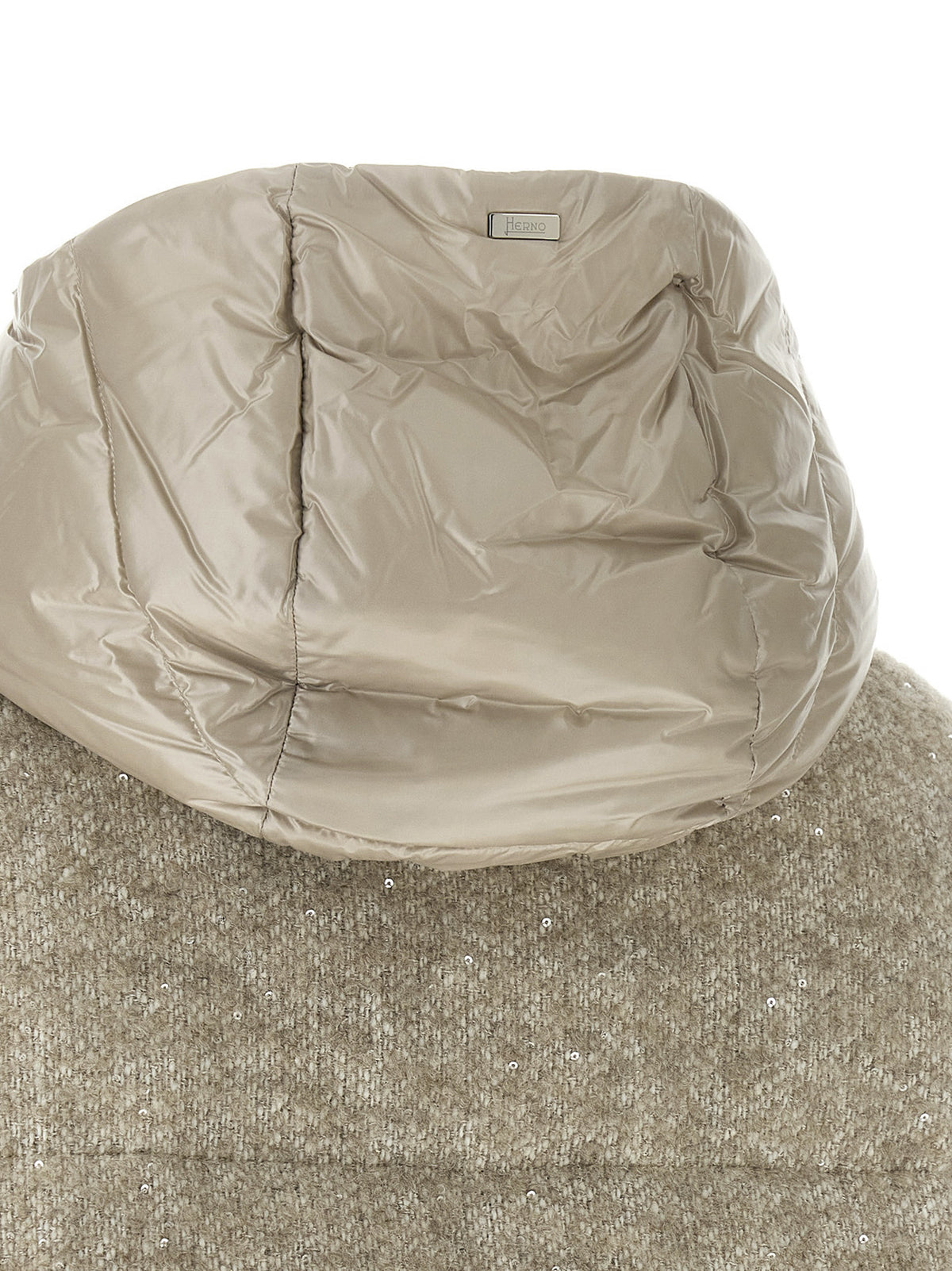Herno Beige Wollmantel Lang – Produktansicht 5 | Arca Lucia
