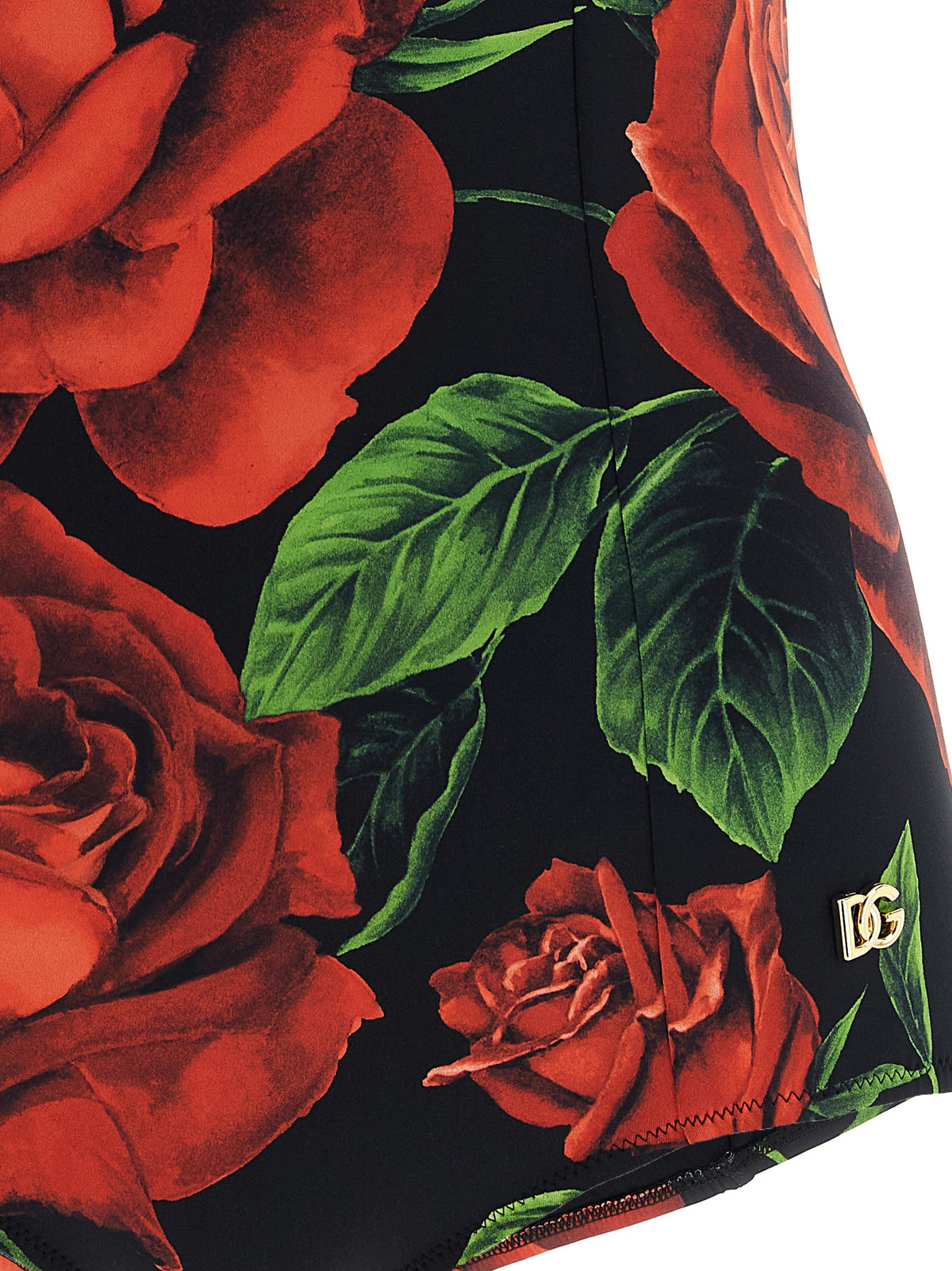 Dolce & Gabbana Multicolored Polyamide One-Piece Swimsuit