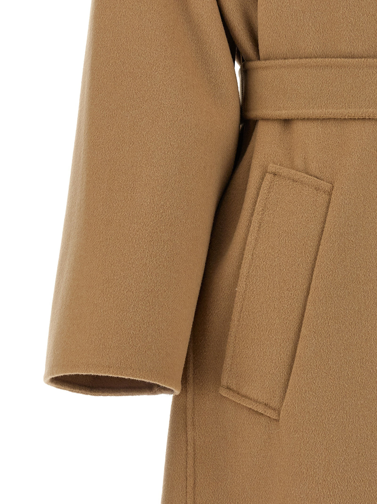 Weekend Max Mara Operoso Beiger Wollmantel