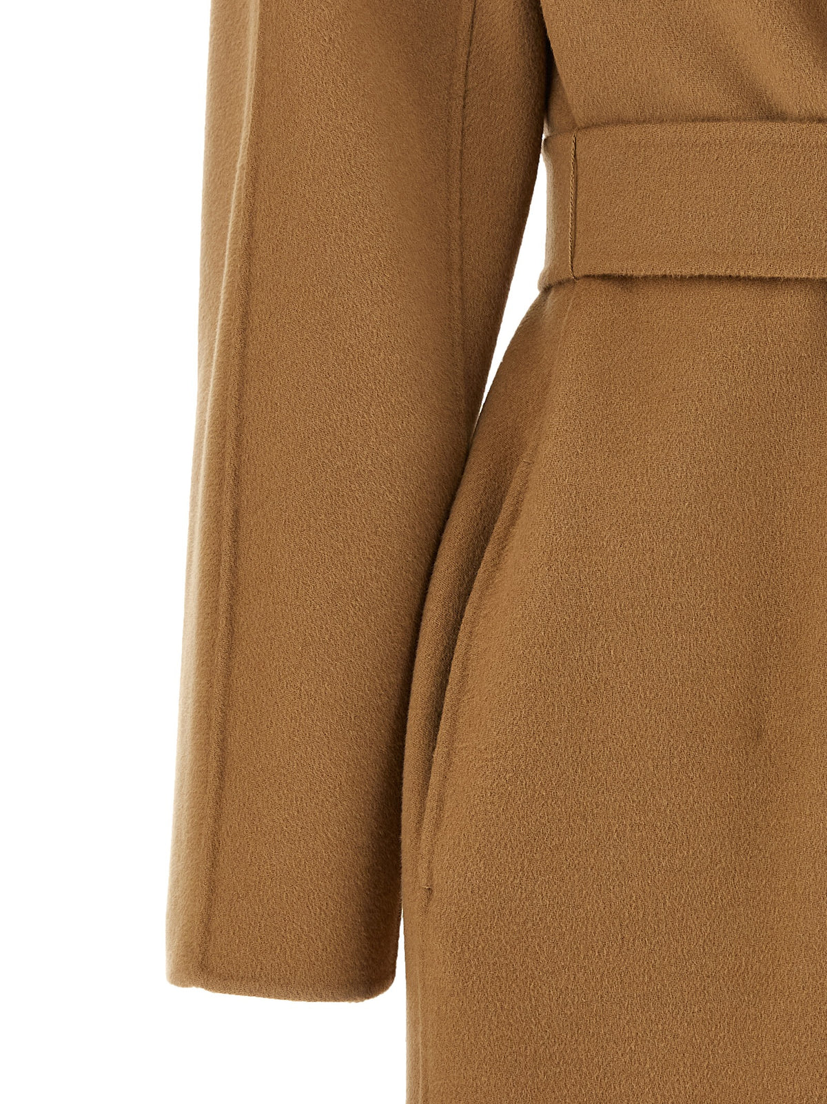 Max Mara Mantel aus Kaschmir in Beige – Produktansicht 4 | Arca Lucia