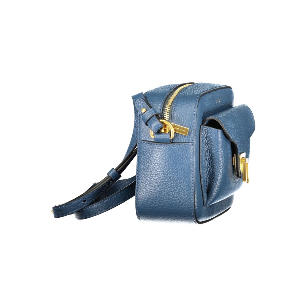 Coccinelle Handtasche aus Leder in Blau – Ansicht 3 | Arca Lucia