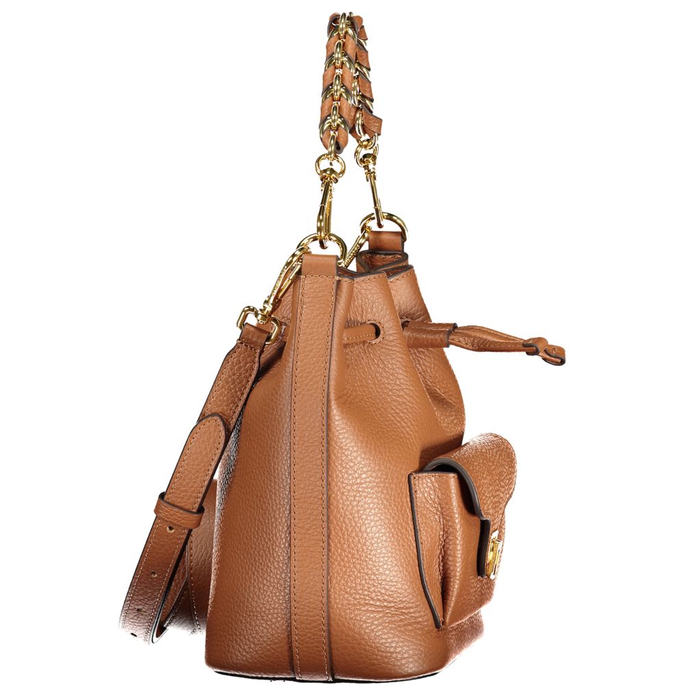 Coccinelle Handtasche aus Leder in Braun