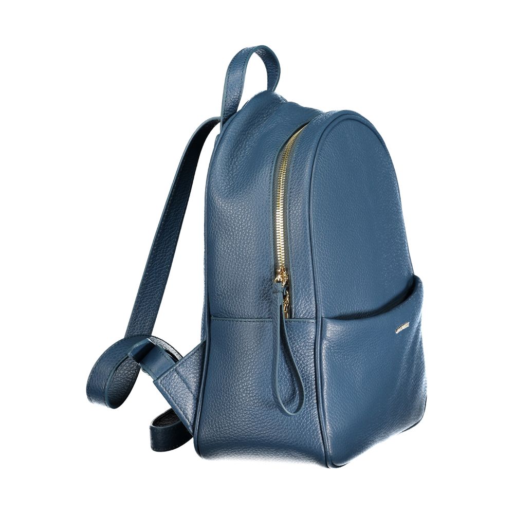Coccinelle Blauer Lederrucksack für Damen – Produktansicht 3 | Arca Lucia