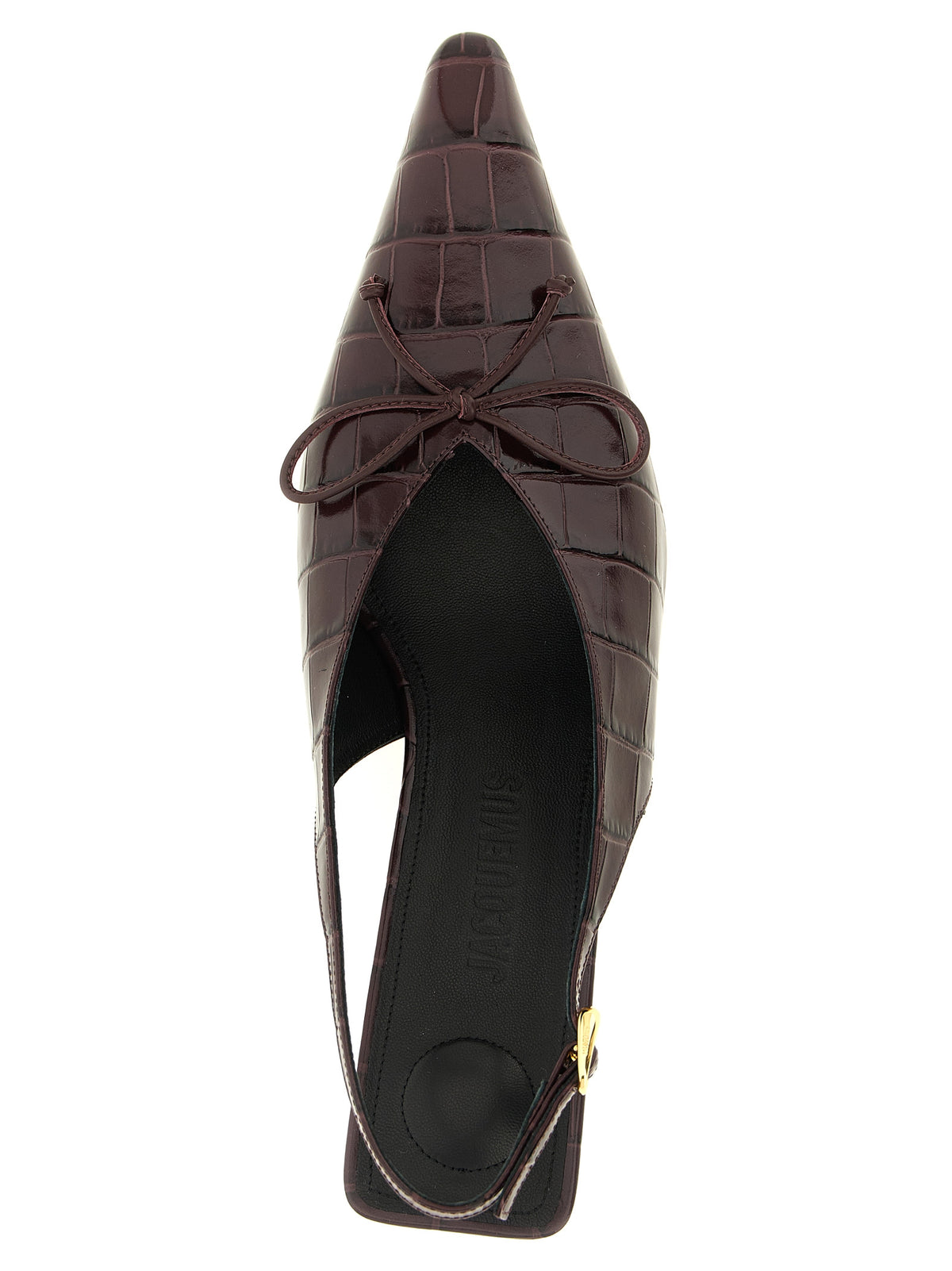 Jacquemus Pumps aus Leder in Rot