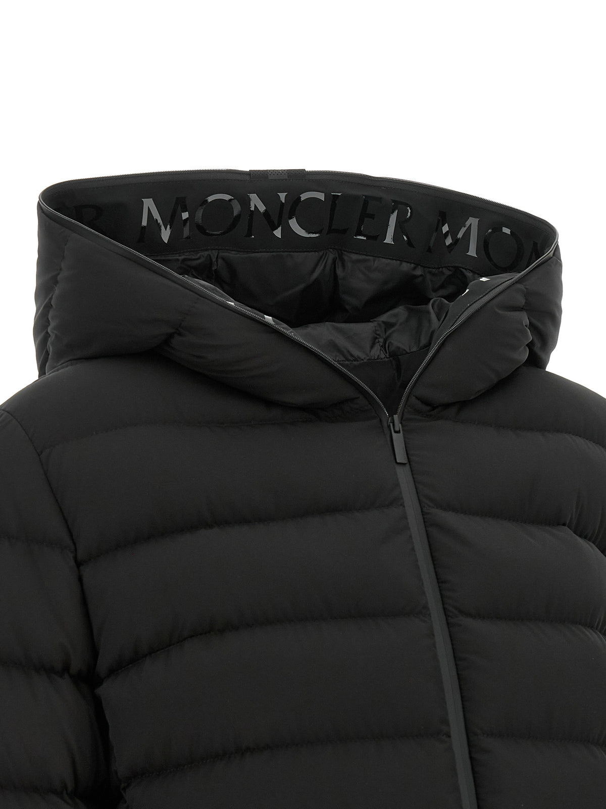 Moncler Herbes Schwarze Daunenjacke