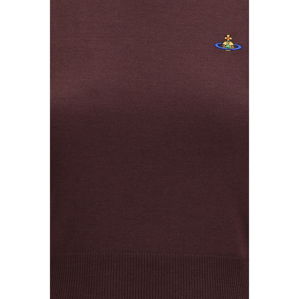 Vivienne Westwood Lila Woll-T-Shirt – Produktansicht 3