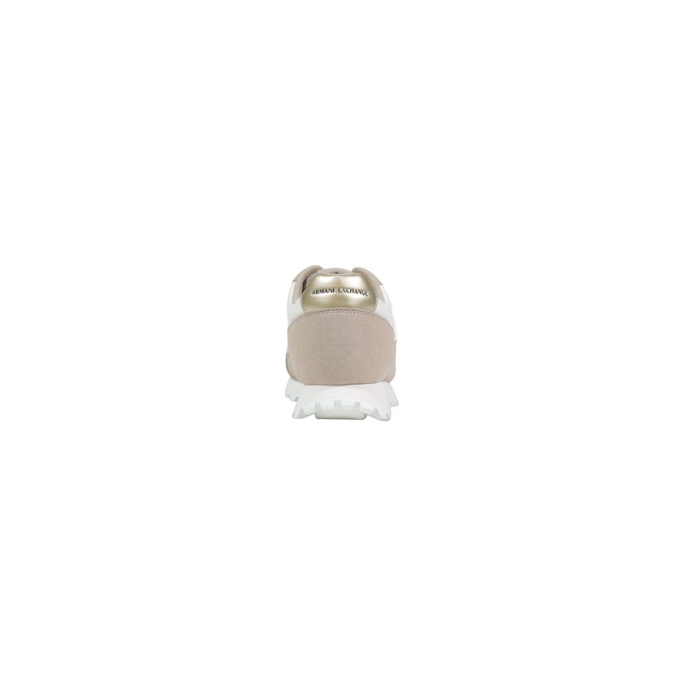 Armani Exchange Beige Sneaker aus Polyester