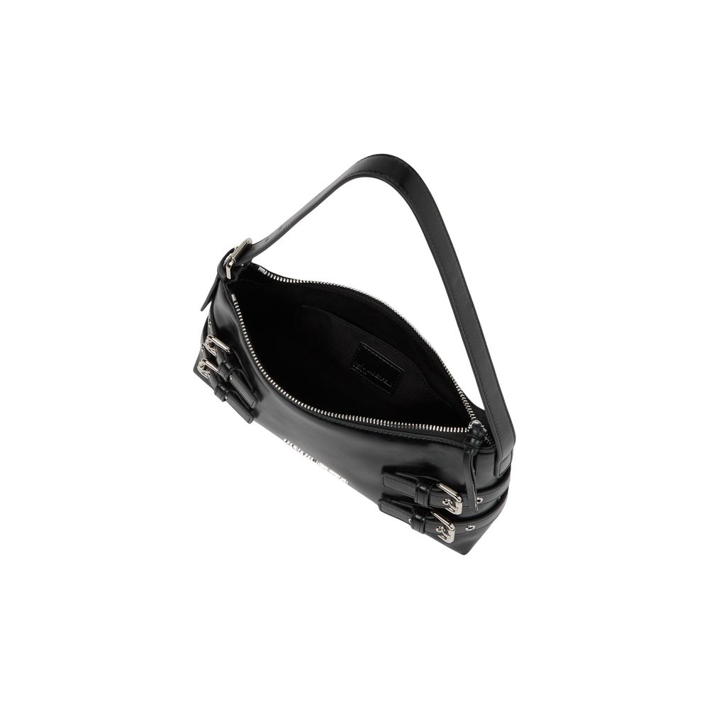 Karl Lagerfeld Schultertasche aus Polyester in Schwarz