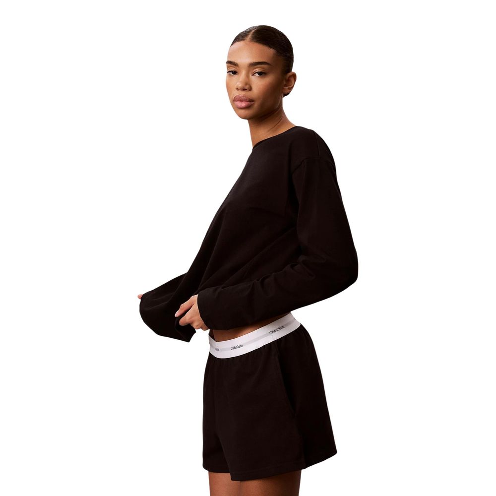 Calvin Klein Underwear Schlafanzug-Set aus schwarzer Baumwolle – Produktansicht 5 | Arca Lucia