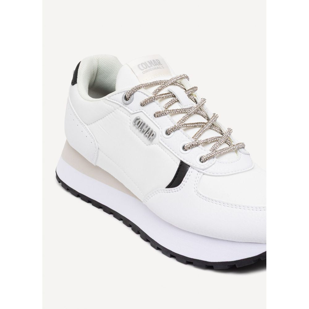 Colmar Schwarz-Weiße Sneaker aus Polyurethan