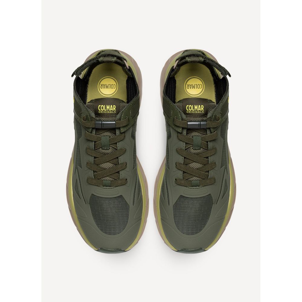 Colmar Militärgrüne Sneaker aus Polyurethan