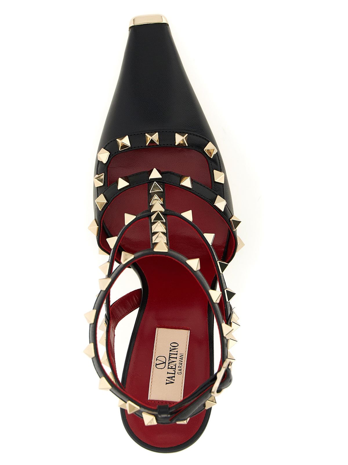 Valentino Garavani Schwarze Pumps aus Kalbsleder mit hohem Absatz – Produktansicht 4 | Arca Lucia