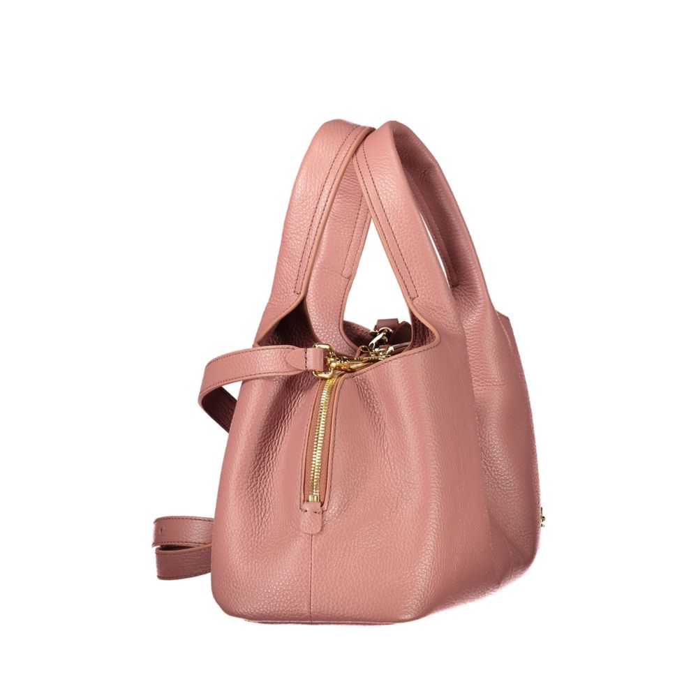 Borsa da donna Coccinelle in pelle rosa