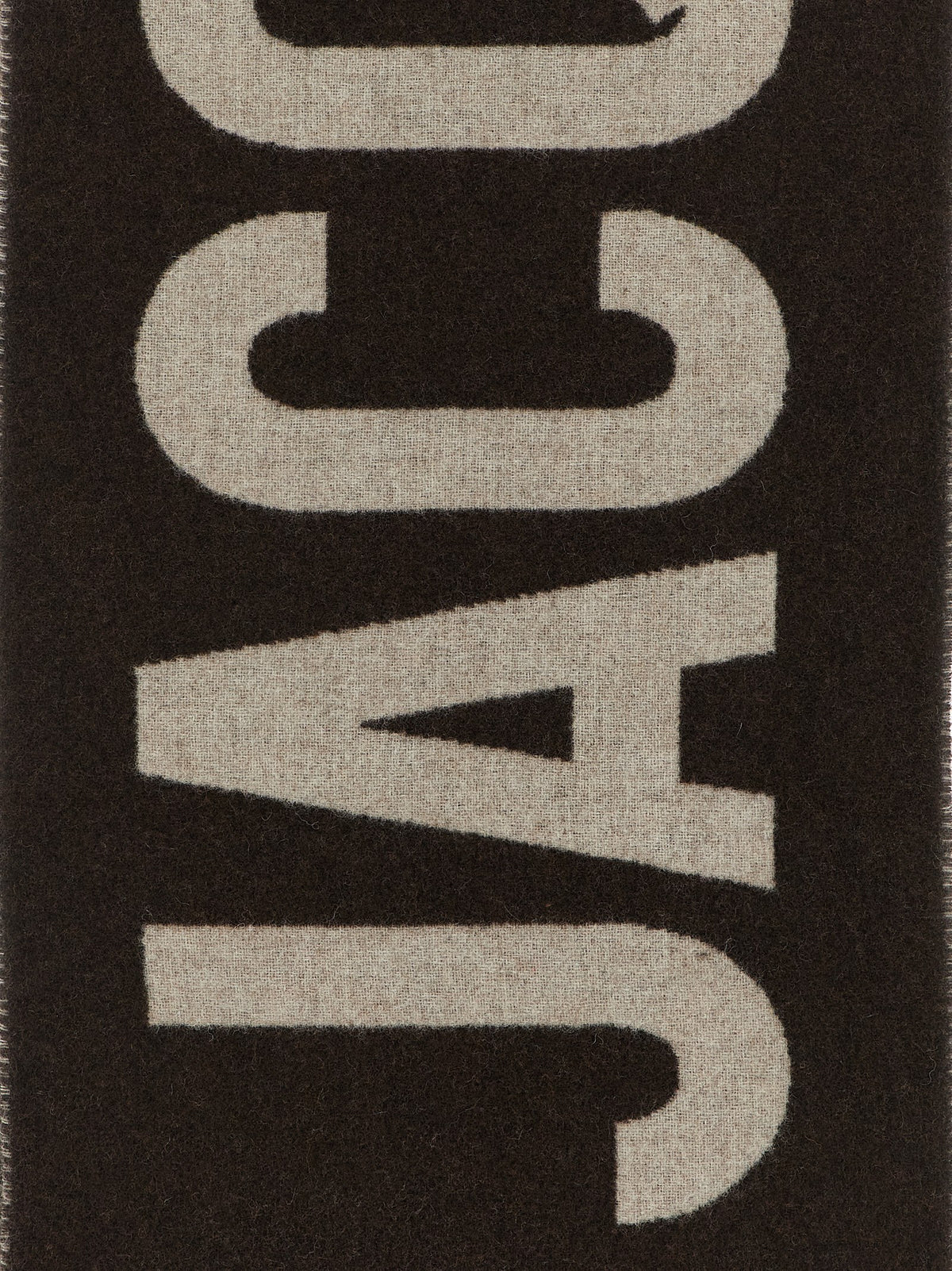 Jacquemus Brownr Woolschal
