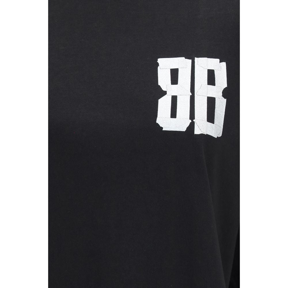 Balenciaga Schwarzes Baumwoll-T-Shirt – Produktansicht 3 | Arca Lucia
