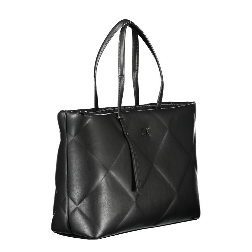 Calvin Klein Black Handbag in Polyester