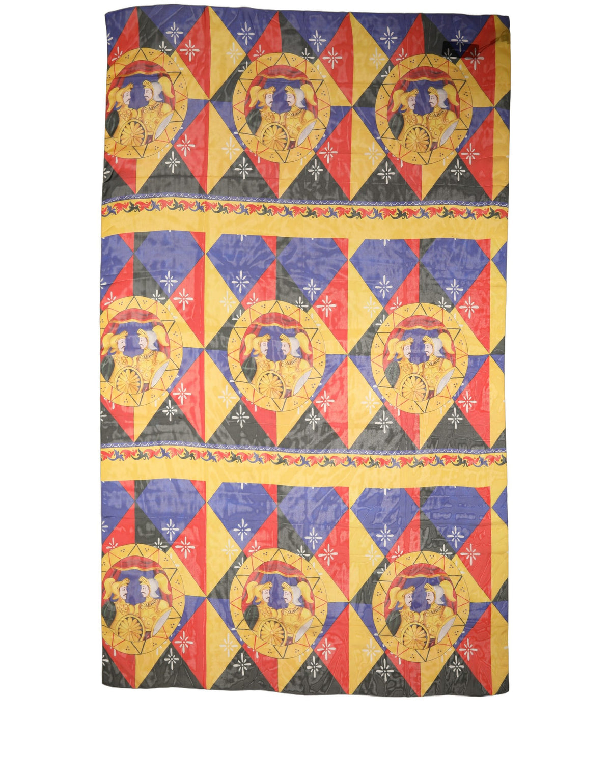 Dolce & Gabbana Stola Multicolore in Seta 200 × 120 cm