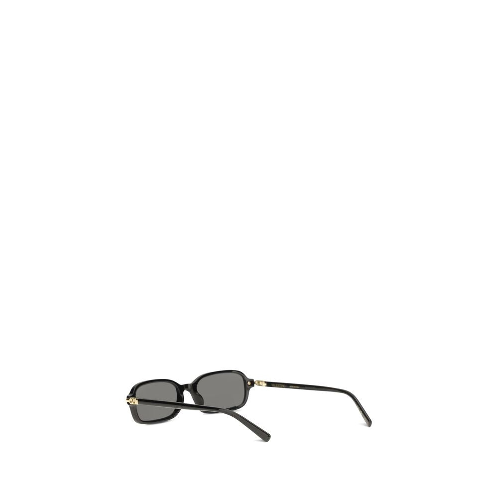 Occhiali da sole Valentino Garavani in acetato nero