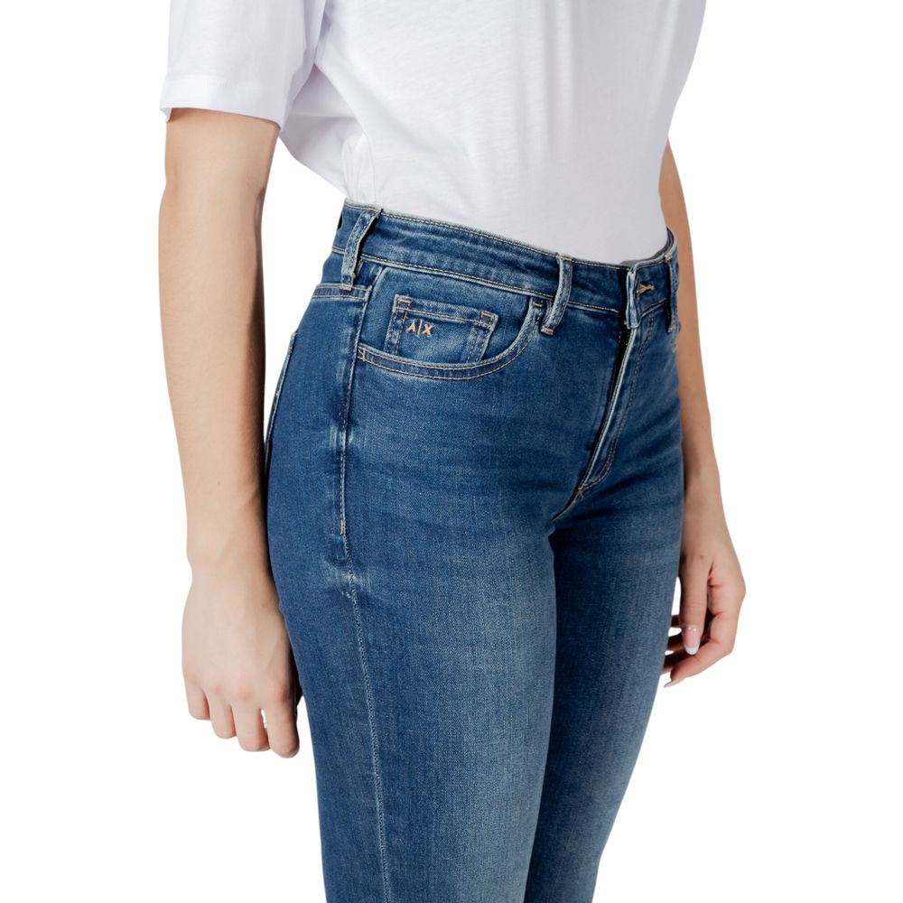 Jeans skinny in cotone blu Armani Exchange