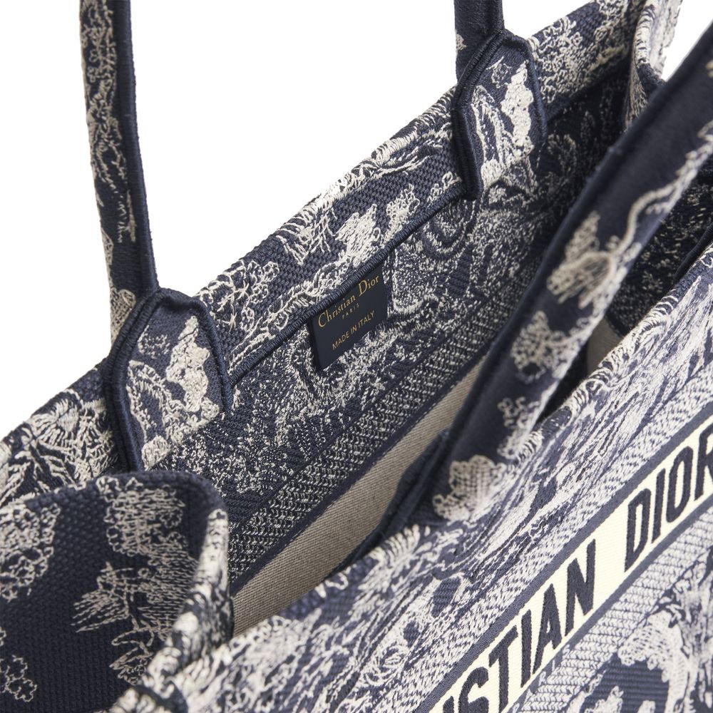 Dior Blaue Baumwolltasche
