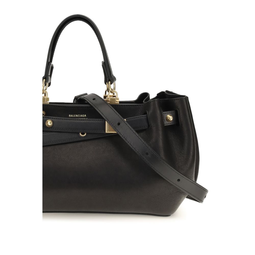 Balenciaga Black Calfskin Shoulder Bag