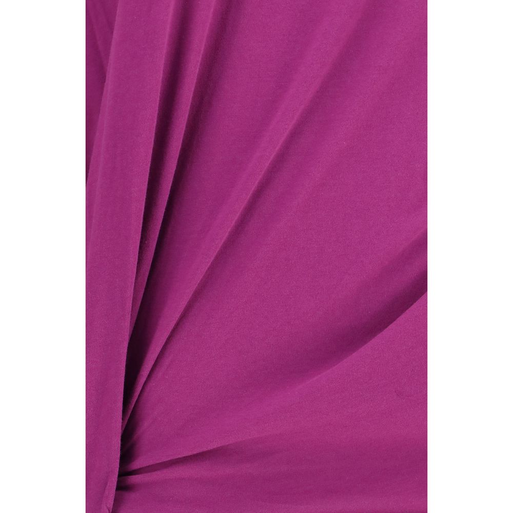 Balenciaga Purple Cotton Long-Sleeve Shirt