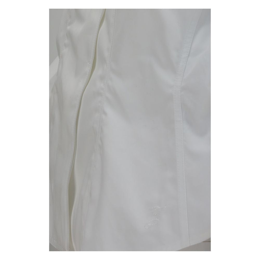Camicia elegante bianca in cotone Jacquemus