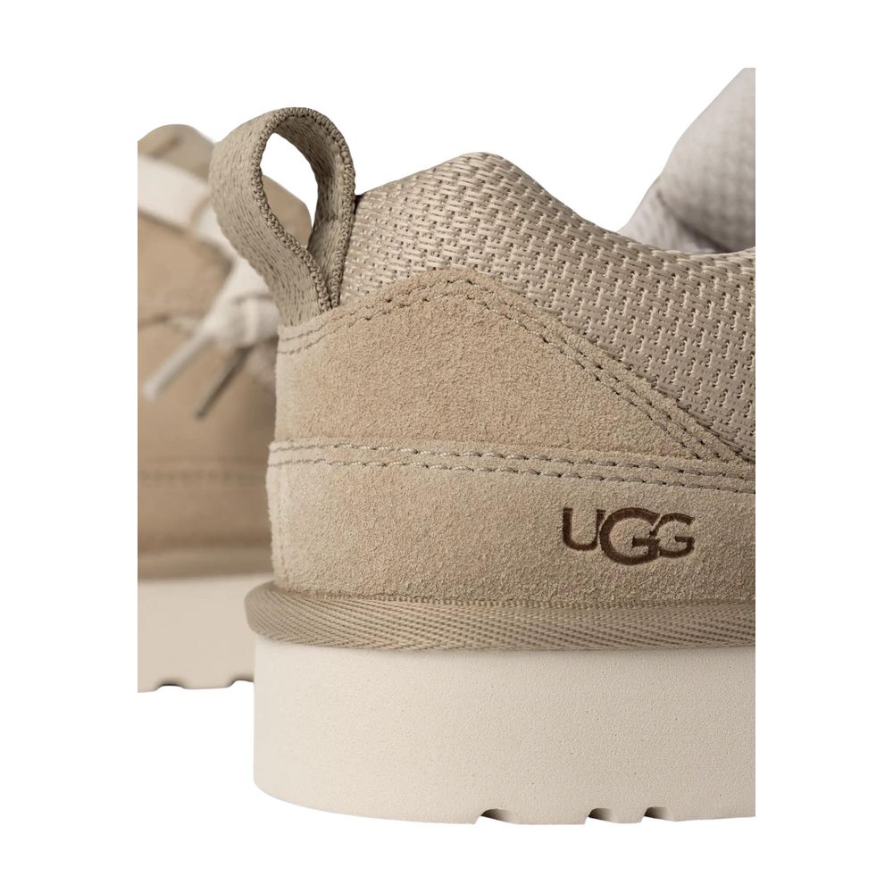 UGG Beige Wildleder Sneaker mit Plateau-Sohle – Produktansicht 4 | Arca Lucia