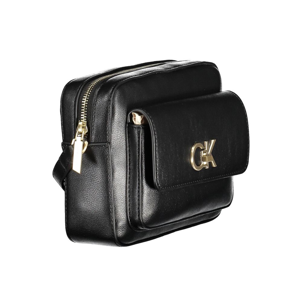 Calvin Klein Umhängetasche aus Polyester in Schwarz