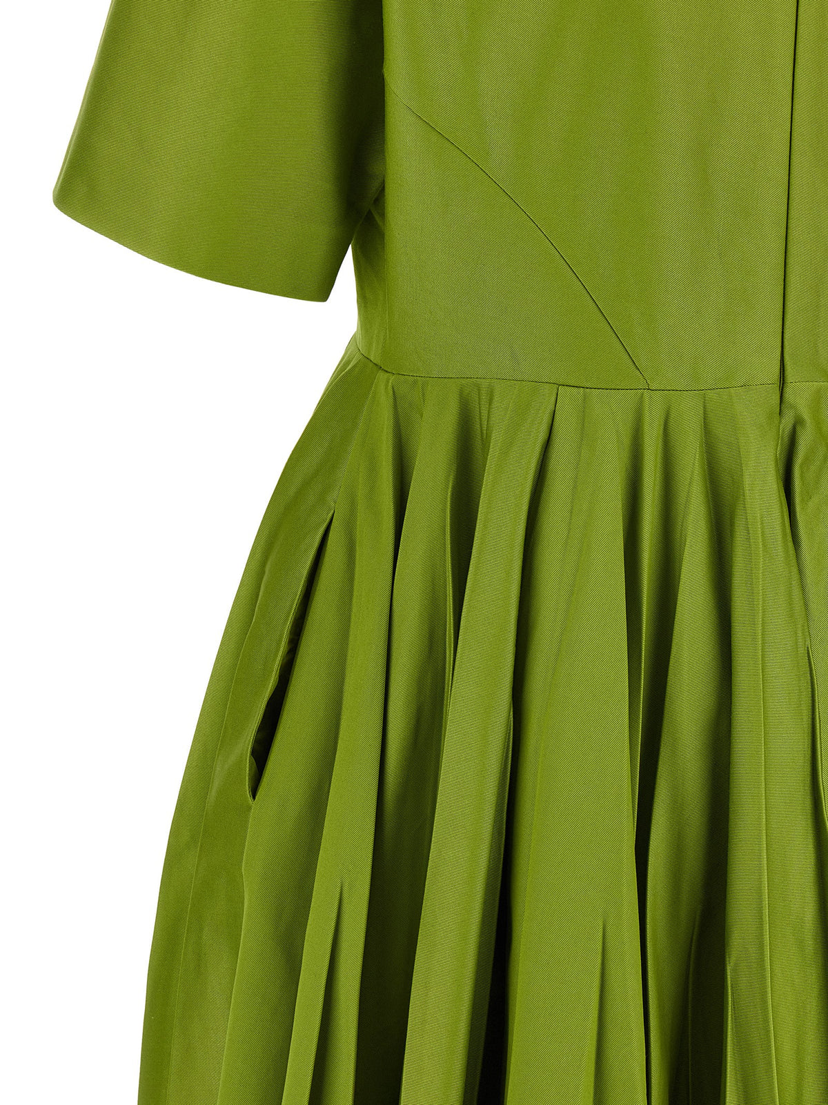 Abito casual in cotone bicolore Prada