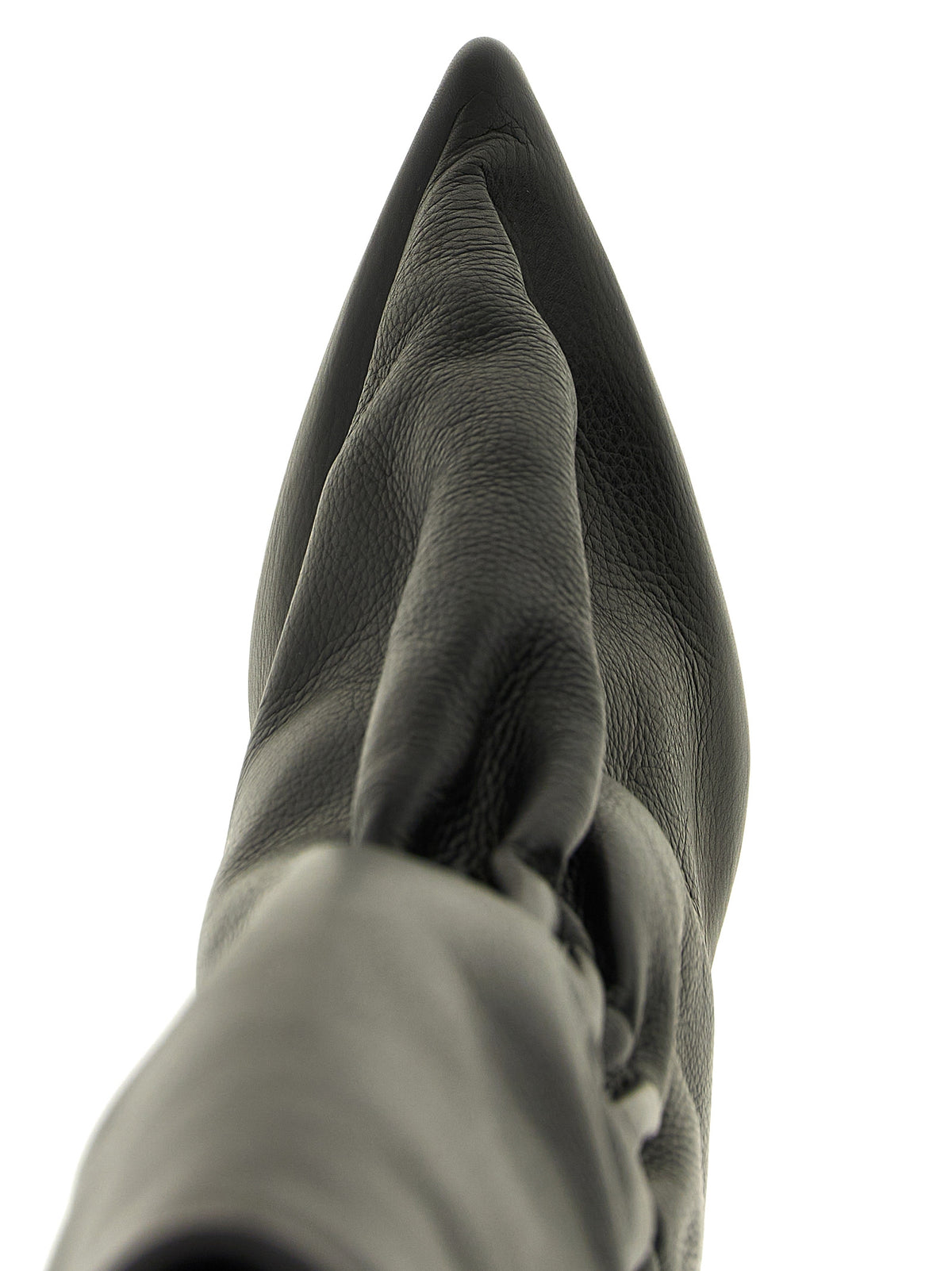 Rick Owens Stiefel aus Leder in Schwarz