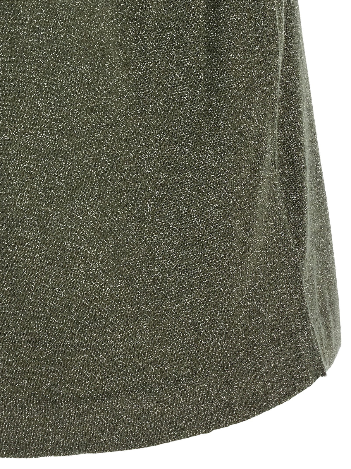 Brunello Cucinelli T-Shirt aus Stoff in Grün