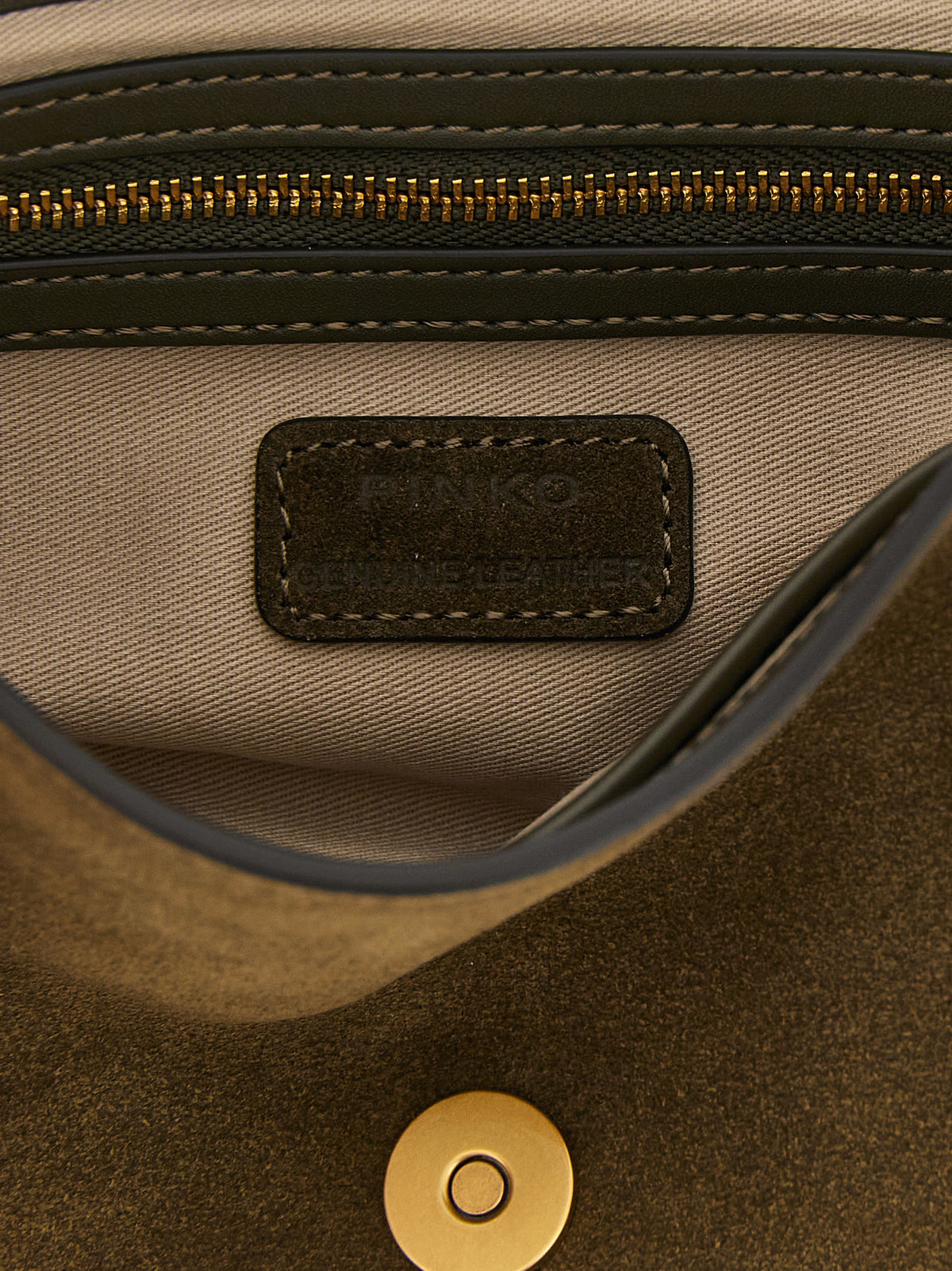 PINKO Zweifarbig Kalbsleder Crossbody Bag – Produktansicht 4 | Arca Lucia