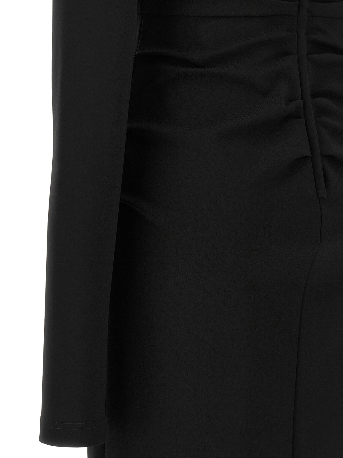 Dolce & Gabbana Kleid aus Viskose in Schwarz