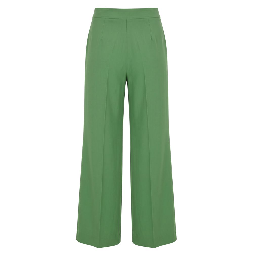 Baldinini Trend Hose aus Polyester in Grün