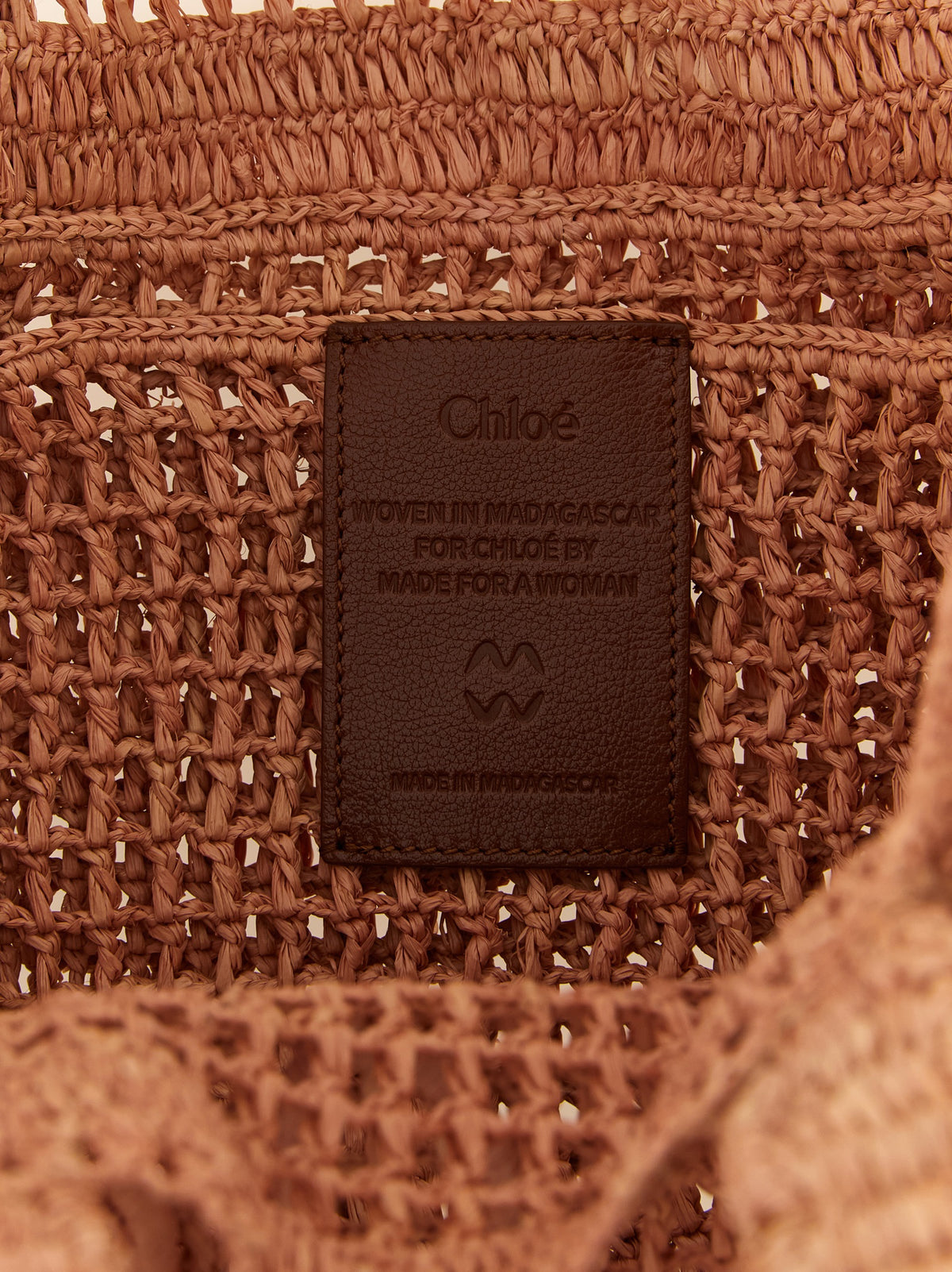 Chloé Tote Bag aus Leder in Rosa